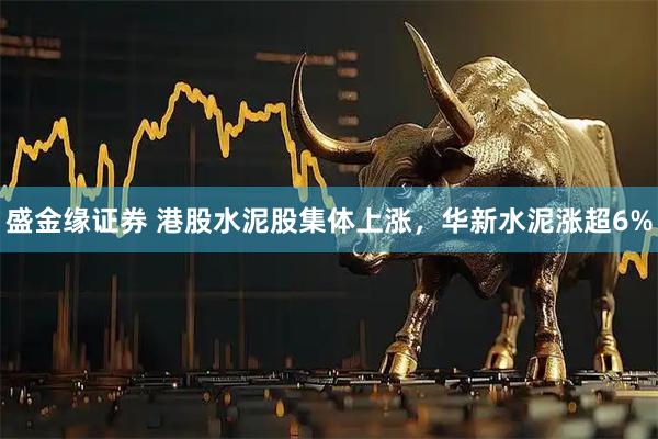 盛金缘证券 港股水泥股集体上涨，华新水泥涨超6%