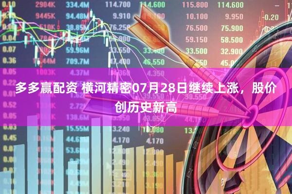 多多赢配资 横河精密07月28日继续上涨，股价创历史新高